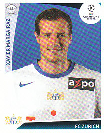 Xavier Margairaz FC Zurich samolepka UEFA Champions League 2009/10 #204